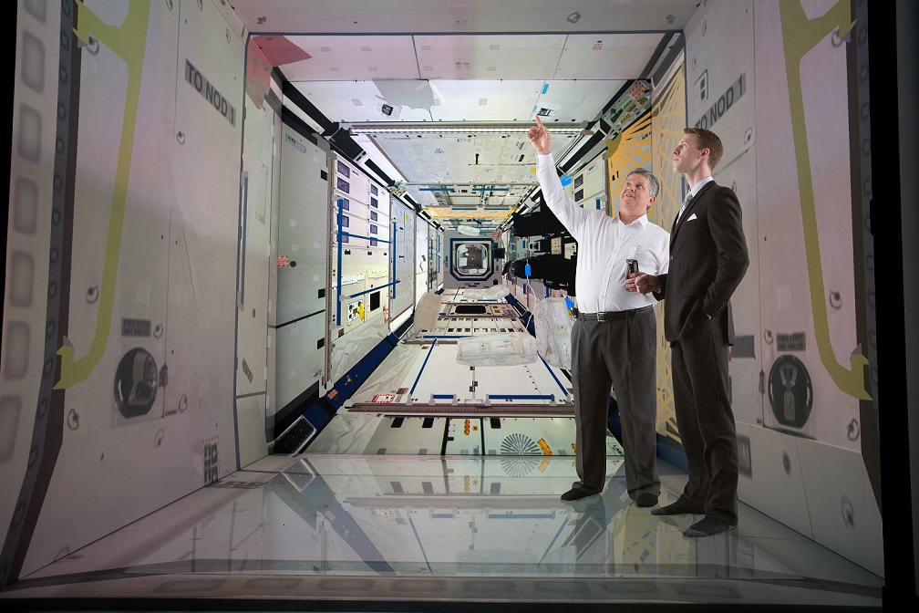 virtual reality simulation of ISS
